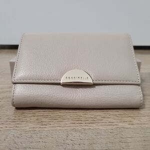 Coccinelle Tri-Fold Leather Wallet